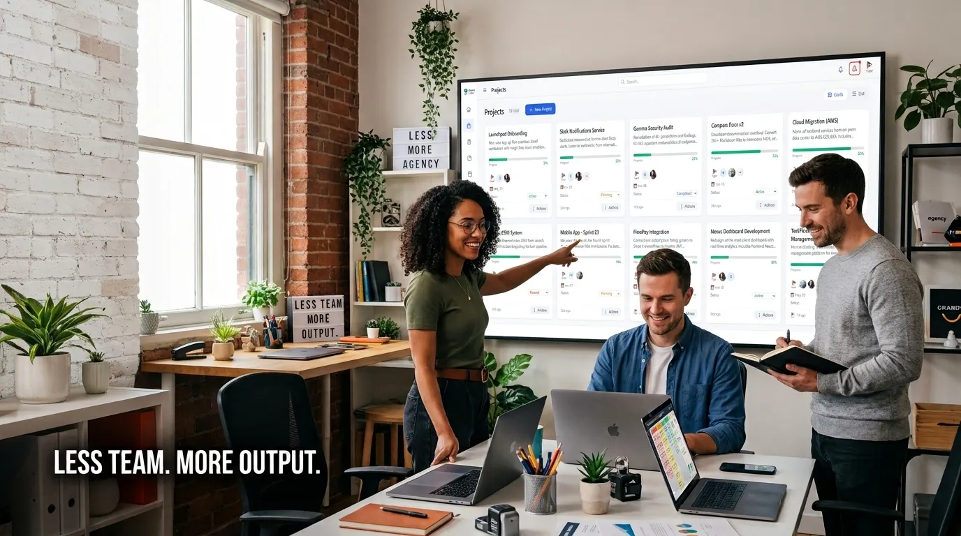How Small Agencies Can Manage More Projects Without Growing Their Team