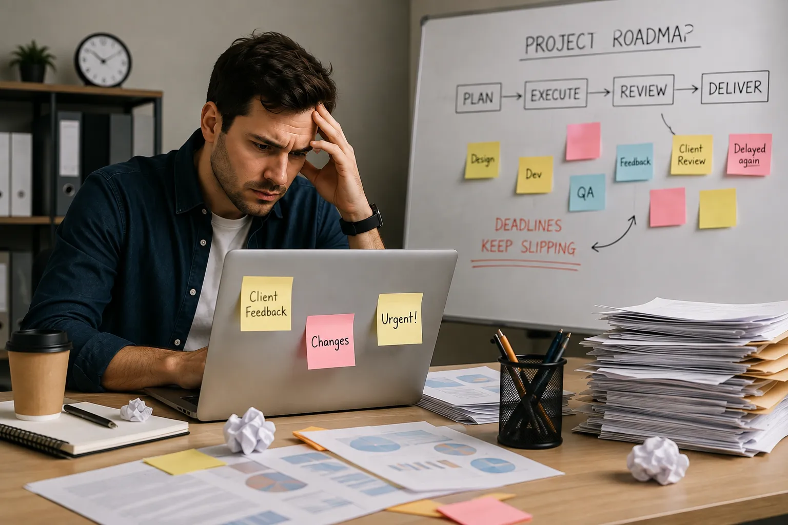 Why Projects Fall Behind, Even When Everyone Is Working